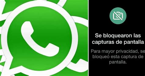 WhatsApp bloqueará estas capturas de pantalla para cuidar la privacidad