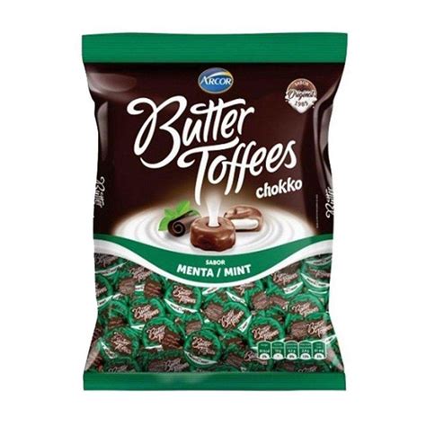 Bala Butter Toffees Chokko Menta 500g Arcor Balas Magazine Luiza