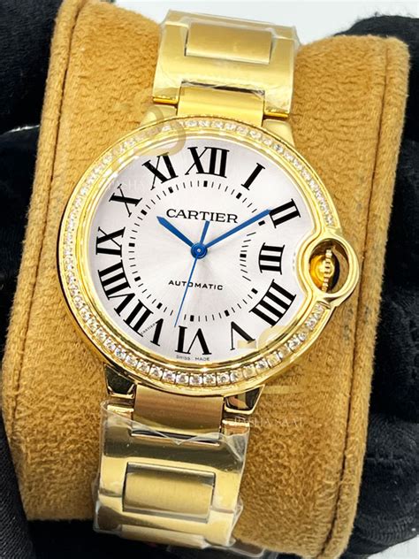 Cartier Ballon De Bleu Gold 28-33-36mm - Replika Saat | Eta Saat ...