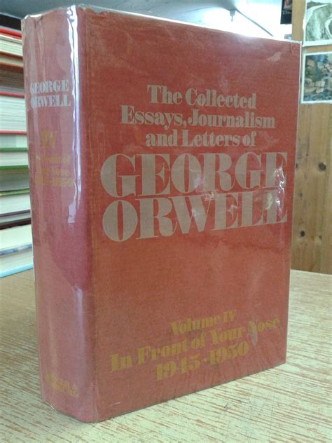 Collected Essays Journalism And Letters Orwell George 9780436350153