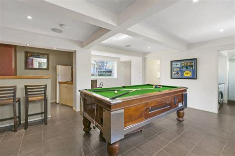 Garage Conversion To Billiard Room And Bar With Images Billiard