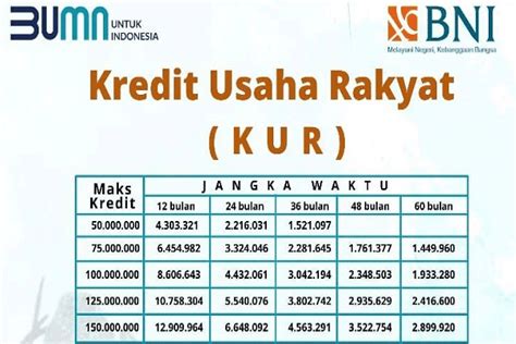 Syarat Dan Pengajuan Kur Bni Online Tanpa Jaminan