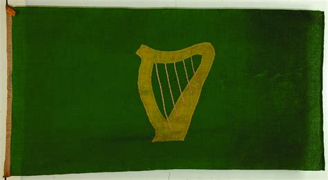 The Irish Citizen Army flag, now conserved and in a specially made ...