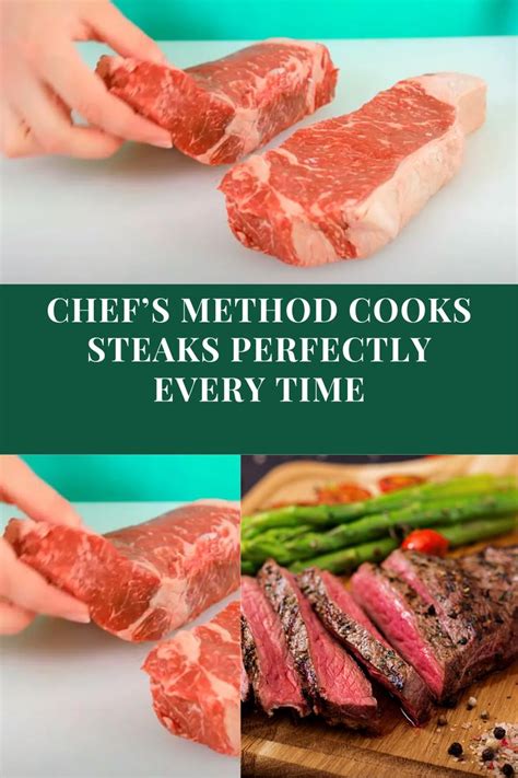 Chef shares method of cooking steaks to perfection | Food, How to cook ...