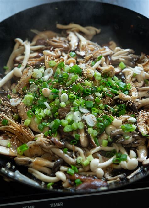 Korean-Style Mushroom Stir-Fry - Beyond Kimchee