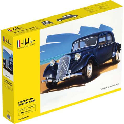 HELLER 80799 1 8 Citroen 15 SIX Traction Avant