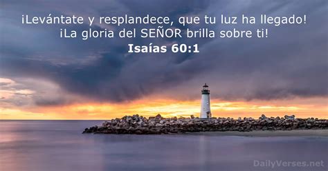 Isaías 60 1 Versículo de la Biblia DailyVerses net