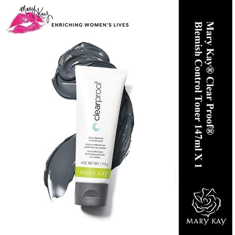 Mary Kay Clear Proof Deep Cleansing Charcoal Mask 114g X 1 Shopee