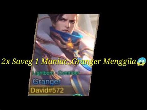 X Saveg Maniac Damage Granger Gak Ada Obat Youtube