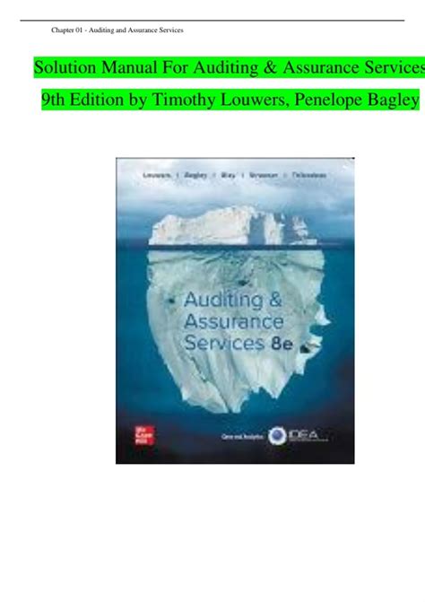 Auditing Assurance Services A Systematic Approach Pdf Free Download news