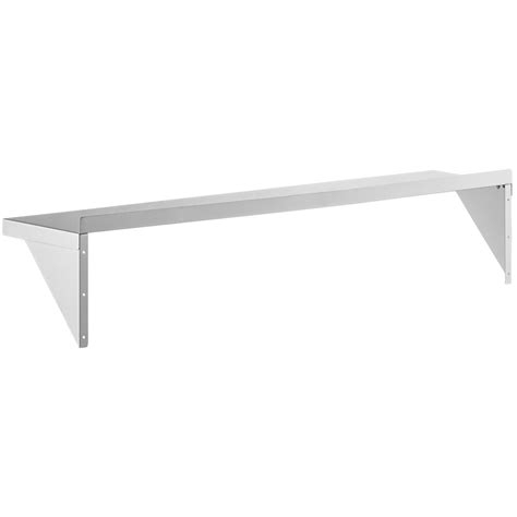 Regency Gauge Stainless Steel X Solid Wall Shelf