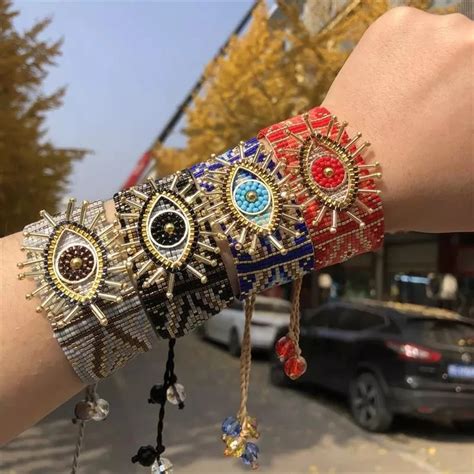 Bluestar Fashion D Evil Eye Bracelets Miyuki Bracelet Handmade