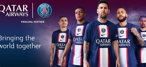 Qatar airways prend le maillot du PSG Stratégie de marque Marques