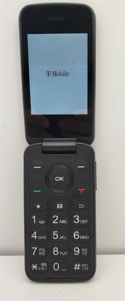 NEW Alcatel GO FLIP 4 4056W BLUE T Mobile 4G LTE Easy To Use Senior