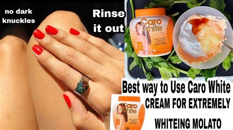 2 Best Way To Use Caro White Cream Molato Body Scrub Get Glowing Skin