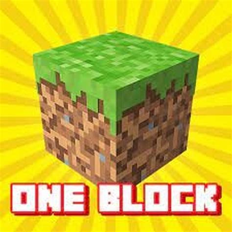 One Block skyblock any version Minecraft Map