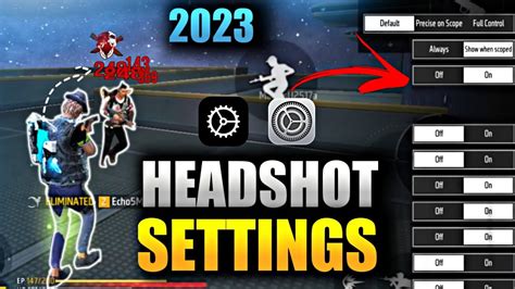 ON THIS SECRET HEADSHOT SETTINGS FREE FIRE HEADSHOT SETTINGS YouTube