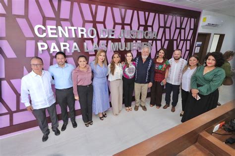 Inauguran Centro De Justicia Para Las Mujeres En Playa Del Carmen