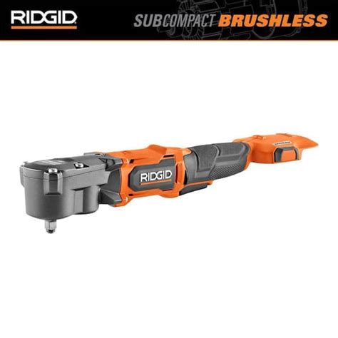 Ridgid V Subcompact Brushless In Right Angle Impact Wrench Tool