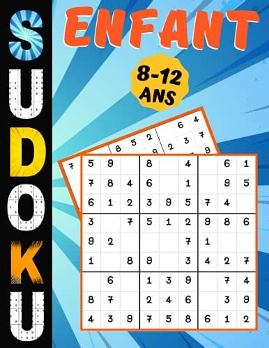 Sudoku Enfant Ans Jeux Pour Jouer En Famille Grilles Trois