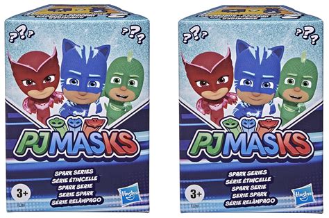 2 Pack Pj Masks Hidden Pj Surprise Buildable Spark Series Preschool