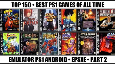 Top 20 Ps1 Psx Games To Play On Android Phone Tablet