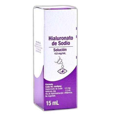 Medically Hialuronato De Sodio Sol Oft Fco Gotero 15 Ml 4 M