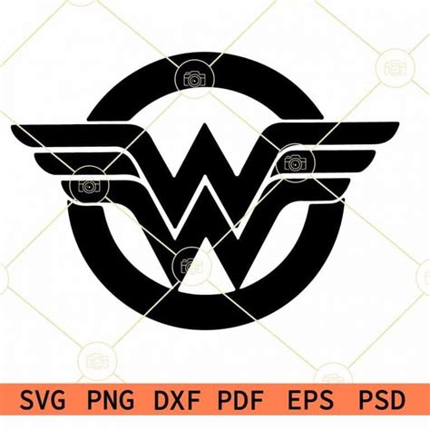 Wonder Woman Logo Svg Free Wonder Woman Svg Free Superhero Svg Free