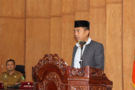 Ladang Berita Rapat Paripurna Dprd Batu Bara Terkait Penyampaian