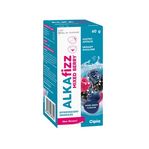 Aptekor Wholesale Cipla Medpro Unscheduled Alkafizz Mixed Berry G