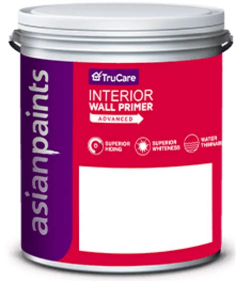 Asian Paints Interior Advanced Wall Primer Liter At Litre In