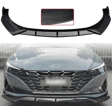 Pcs Set Front Bumper Lip For Hyundai Elantra Door Front