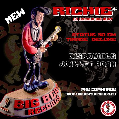 RICHIE, le rocker Big Beat | SHOP Big Beat Records | The French ...