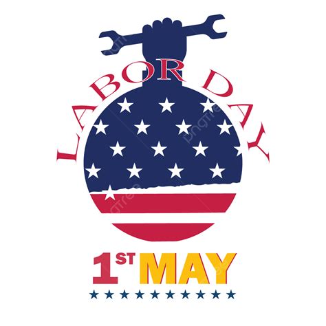 Labor May Day Vector Png Images Happy International Labor Day 1st May