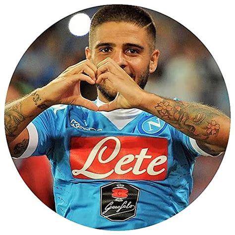 Cialda Per Torta Lorenzo Insigne Napoli Calcio Decorazione Alimentare