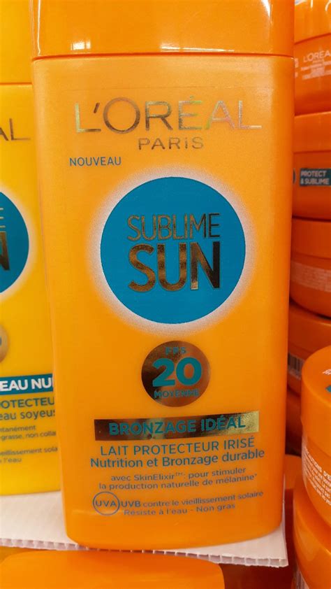 Composition L OrÉal Sublime Sun Bronzage Idéal Ufc Que Choisir