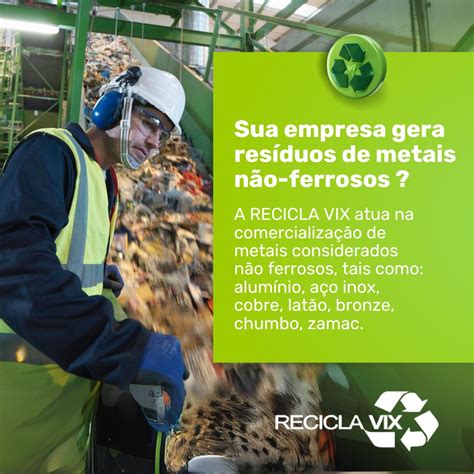 Vergoti Comércio De Metais - #sustentabilidade #reciclagem #reciclagemdemetais #meioambiente ...