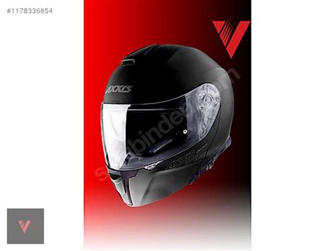 VİVA MOTOSİKLET AXXIS GECKO SV A1 SOLID MATT BLACK Çene Açılır