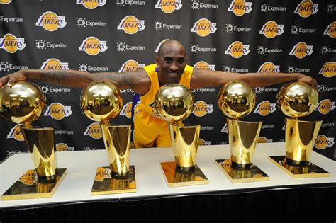 How Many NBA Chmapionship Rings Does Kobe Bryant Has? - Championship