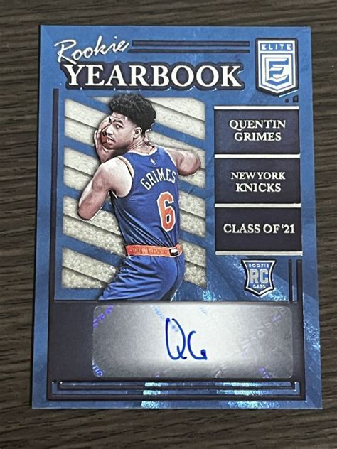 RC Quentin Grimes クエンティン グライムズ 2021 22 Panini NBA Donruss Elite Rookie