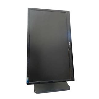 Monitor AOC 22 Polegadas LED VGA DVI Widescreen Vertical E Horizontal