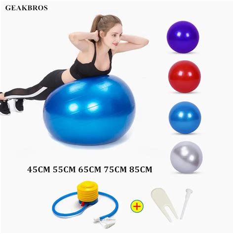 Sports Yoga Balls Bola Pilates Fitness Ball Gym Balance Fitball