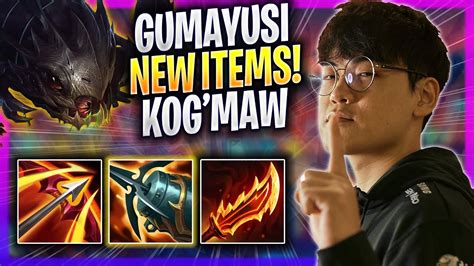 Gumayusi Testing Kog Maw With New Items T Gumayusi Plays Kog Maw