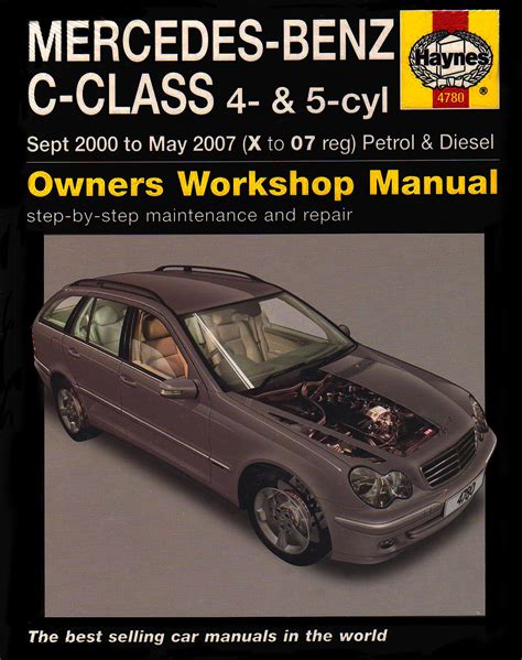 Mercedes C Class W203 C220 And C270 Diesel 2000 07 Haynes Manual 4780 New