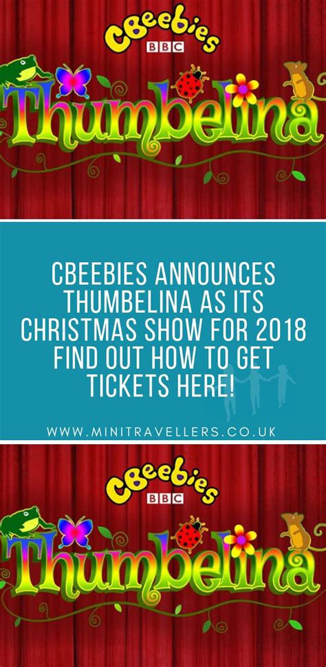 Cbeebies Announces Thumbelina As Its Christmas Show For 2018