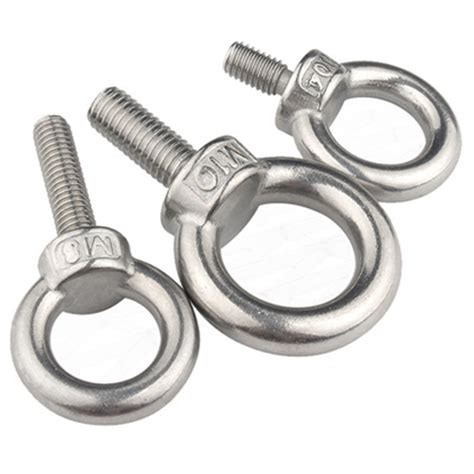 Stainless Steel 304 Eye Bolt M6 M30 Eye Bolt For M3 M6 M8 M10 M16