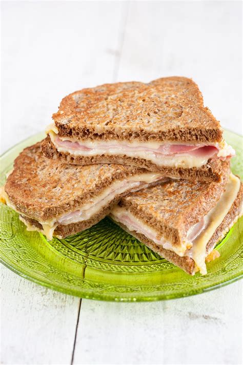 Cheese And Ham Toastie Ohmydish