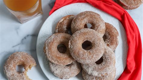 Baked And Sugar Dusted Apple Cider Donuts Recipe