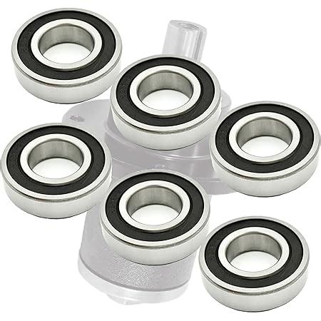 Amazon HD Switch 6 Pack Deck Blade Spindle Bearings Rebuilds