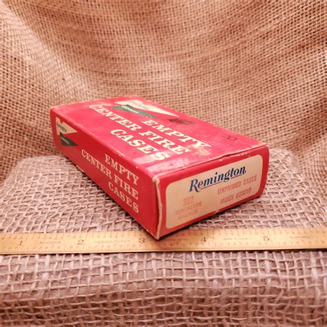 Remington Unprimed Rem Magnum Brass Cartridge Cases Box Of